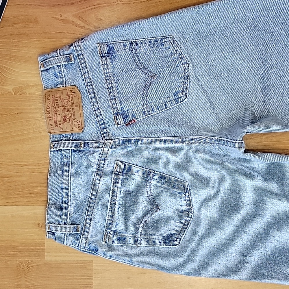 VINTAGE Levi's 512 Slim Fit Tapered Leg Jeans - Picture 10 of 16